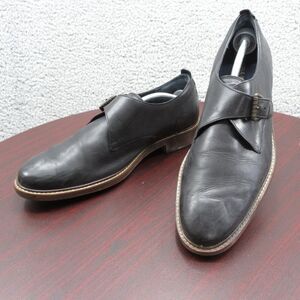 Cole Haan Kennedy Single Monk Strap‎ Oxford Shoes Mens 11.5 Black